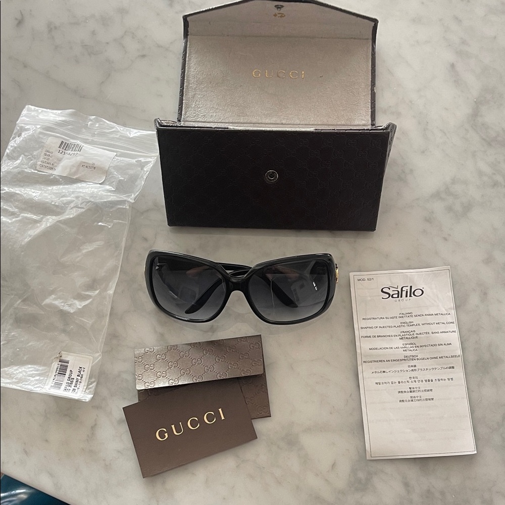 Gucci Women's Black Sunglasses